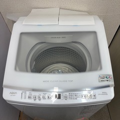 【未使用品】⭐️AQUA⭐️全自動洗濯機 2024年 8.0kg 大阪市近郊配送無料の画像
