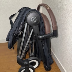 【オンライン決済用】Cybex サイベックス コヤ COYA クロームフレーム / セピアブラックバンパーバー付きの画像