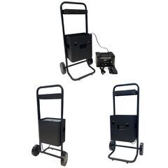 ほぼ未使用●日章工業・コクヨ● 500W携帯用ポータブル電源+エナジーカート付の画像