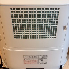 SHARP加温セラミックファンヒーター の画像