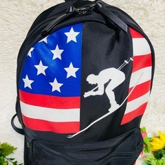 レア✨RALPH LAUREN✨ラルフローレン✨リュック✨バッグ✨スキー✨星条旗の画像