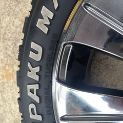 タイヤ付きホイールの画像