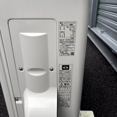 （美品）2024年製東芝TOSHIBA エアコンRAS-2214TL-W6畳の画像