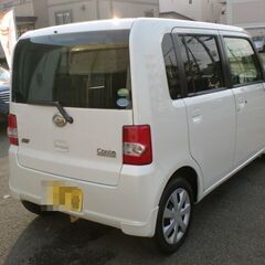 極上車！外装錆無し！傷無し！凹無し！ムーヴコンテＸリミテッド！ホワイトパールⅢ！下回も錆無し！ワンオーナーで毎回ダイハツディーラー車検！車検毎にアンダーコート歴！禁煙車で内装も凄く綺麗です！車検2年付き！エンジンスターター！キーフリーシステム！アイドリングストップ！4ＷＤ！ＣＶＴ！ABS！一般道50キロ走行テスト済み！機関足回り良好！支払い総額39.8万円！の画像