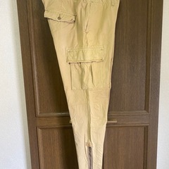 【Y00053】Abercrombie & Fitch（アバクロンビー&フィッチ）スリムカーゴパンツ　W31 L32　の画像