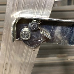 北海道旭川市発直接引渡し限定品 ALINCO アルインコ KYN-150WD ハシゴ 脚立 中古 アルミ  現状品の画像