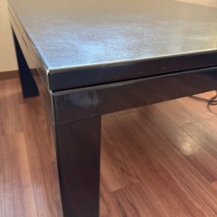 こたつ　こたつ机　ブラックの画像