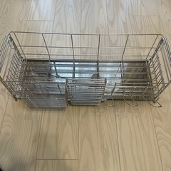 水切りラック　スリム　伸縮の画像