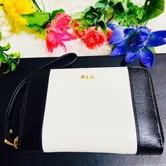 未使用✨ローレンラフルローレン✨R.L.L✨財布✨バイカラー✨ウォレット✨RLLの画像