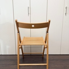 譲ります！IKEA折りたたみ椅子の画像