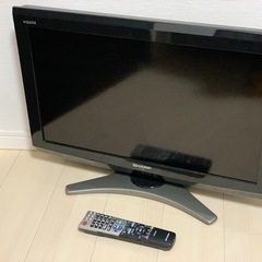 ★状態良好★ SHARP シャープ AQUOS LC-26E8-B 26V型 液晶テレビ ブラック ☆★の画像