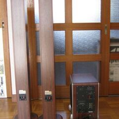 CAV　SW260　 2.1CHアクティブホームシアターシステム　スピーカー左右とサブウーファー内蔵AVアンプ　　リモコン無し　ジャンク品の画像