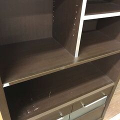 【ジャングルジャングル広陵店】ニトリ　本棚　ブラウンの画像