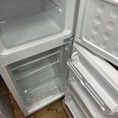 【ジャングルジャングル深井店】★冷蔵庫 アイリスオーヤマ AF118-W 2020年式 ホワイト キッチン家電 家電 堺市（中区 堺区 西区 東区 南区） 和泉市 河内長野市 富田林市 松原市 狭山市 深井 【FU2876】の画像