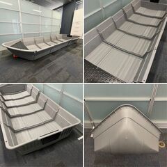 未使用●UNIBUY 6分割式ボート●船外機対応 免許不要 定員1-6名 釣りの画像