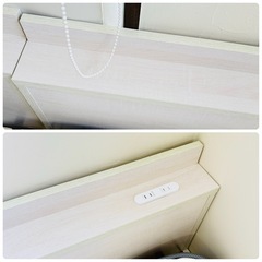 【ﾏｯﾄﾚｽ & ﾌﾚｰﾑ】ニトリ シングルマットレス Nスリープ すのこベッドフレーム  の画像