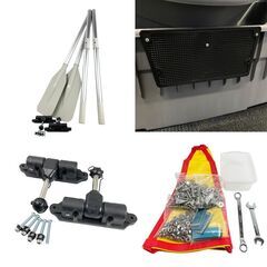 未使用●UNIBUY 6分割式ボート●船外機対応 免許不要 定員1-6名 釣りの画像