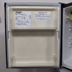 TOSHIBA 東芝冷蔵庫 1ドア GR-HB40A2L(T) 外形寸法 幅425mm x 奥行450mm x 高さ520mm 定格内容積39Lの画像