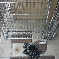 メタルラック　３段　横幅９０センチの画像