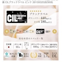 羽毛布団　ホワイトマザーグース　ダブルの画像