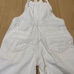 白　サロペットの画像