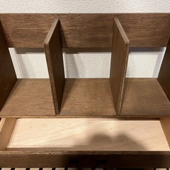 本棚（引き出し付）の画像