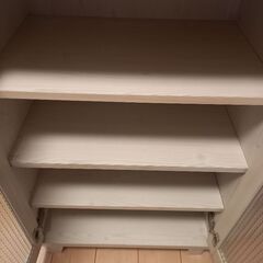 ⚠️値下げ⚠️値引き対応🉑⚠️白い食器棚の画像