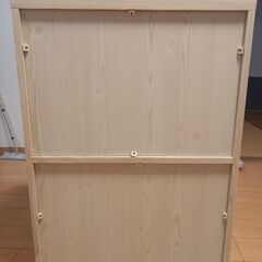 ⚠️値下げ⚠️値引き対応🉑⚠️白い食器棚の画像