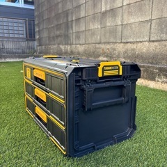 工具チェスト、工具箱／DEWALT タフシステム2.0 3段引き出しチェスト DWST08330-1	 の画像