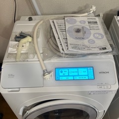 超美品　日立　右開き　BD-STX120HR 2023年購入　ドラム式洗濯乾燥機の画像