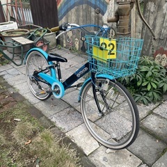 【5645】子供車　22インチ　8,300円（防犯・税込）の画像