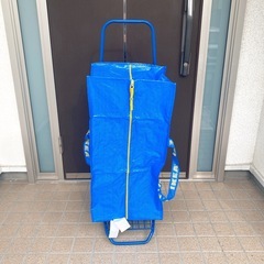 IKEA トロリー FLAKTA キャリーカート 【専用バッグ付】の画像