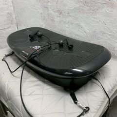 【DOCTOR AIR】 ドクターエア 3DスーパーブレードS SB-002 動作確認済み リモコン付き ブラック 振動マシン A0799の画像