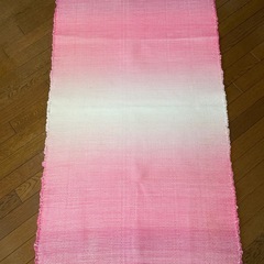 ZARA ラグマット　ピンクの画像