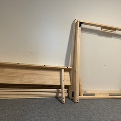 ［引き取り先決まりました］ベッドフレーム［シングル］の画像