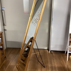 スタンドミラー額縁タイプ【町田市再生家具】252247の画像