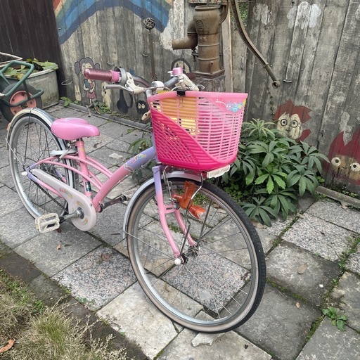 【5643】子供車　ブリヂストン　22インチ7,200円（防犯・税込）