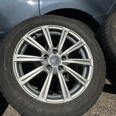 アルミホイル スタッドレスタイヤ 215/55/R17 の画像