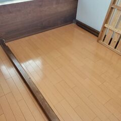 🪵【無料】ビーナスベッド 木製フレーム（クイーンサイズ・すのこタイプ）の画像