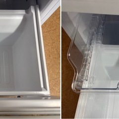 J110651  シャープ   冷凍冷蔵庫　冷蔵庫   SJ-D15G  つけかえどっちもドアの画像