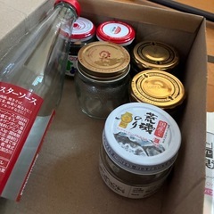 空き瓶　空き缶　の画像