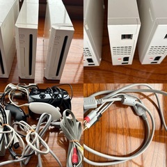 PS3 プレイステーション3／Wii本体3台　本体ケーブル付の画像