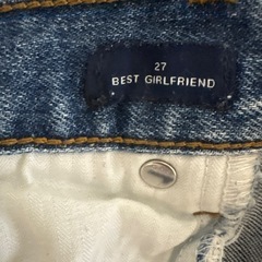 gap ガールフレンド　デニムの画像