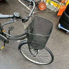 【訳アリ品】シティーサイクル 24インチ 切り替えなし ブラック系の画像