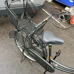 【訳アリ品】シティーサイクル 24インチ 切り替えなし ブラック系の画像