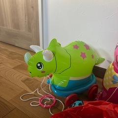おさんぽコロコロ風船　恐竜　パトカー　犬の画像