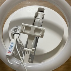 LEDリングライト　USBの画像