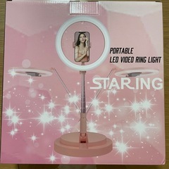 LEDリングライト　USBの画像