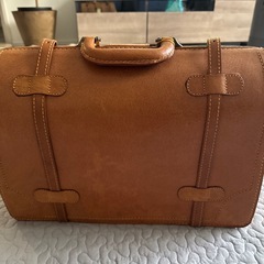 REAL LEATHER ボストンバッグ　ダレスバッグ　ドクターバッグの画像