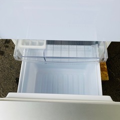 SHARP シャープ　ノンフロン冷凍冷蔵庫　SJ-GD14C-W 2017年製　137L 左開き　動作確認済みの画像